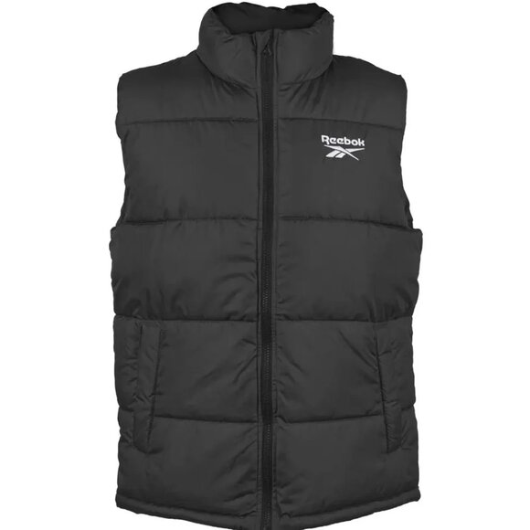 Reebok Other - Reebok Men's Black Puffer Vest/NWT/XL